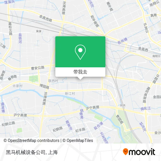 黑马机械设备公司地图