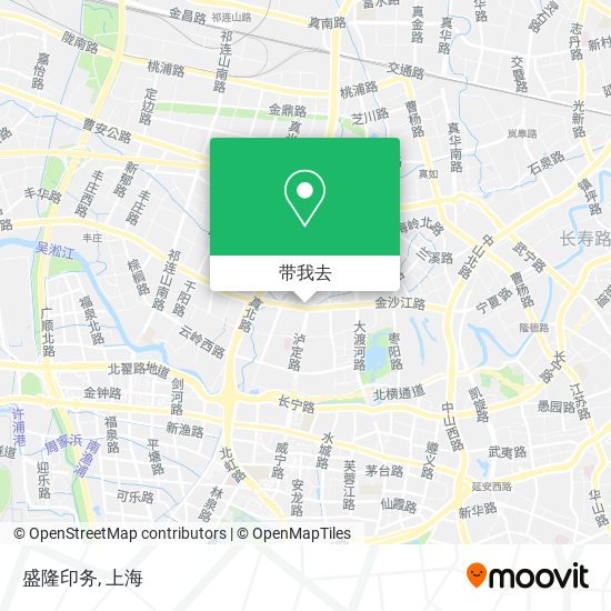 盛隆印务地图