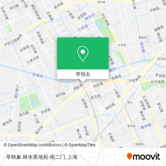 莘映象.林水美地苑-南二门地图