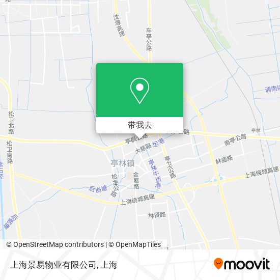 上海景易物业有限公司地图