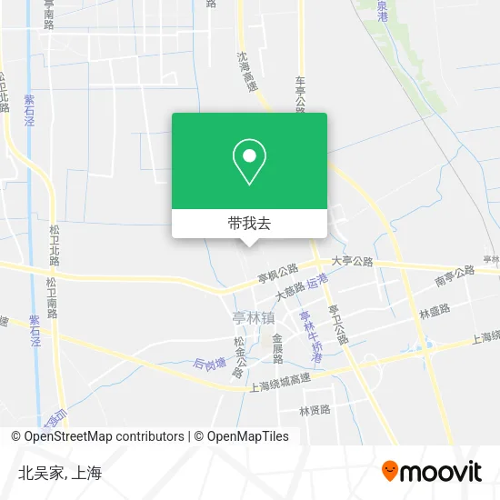 北吴家地图