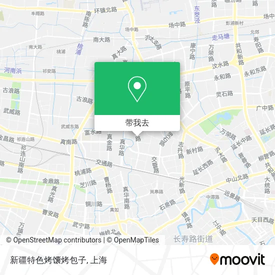 新疆特色烤馕烤包子地图