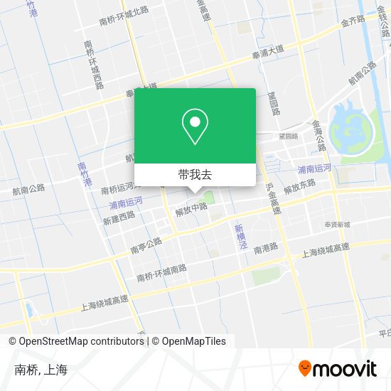 南桥地图