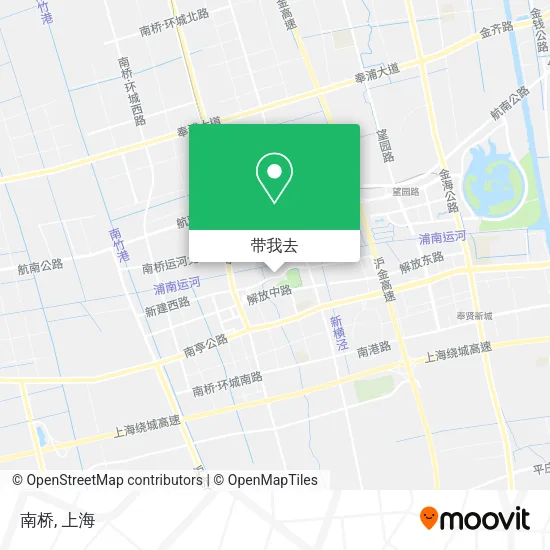 南桥地图