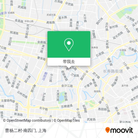 曹杨二村-南四门地图