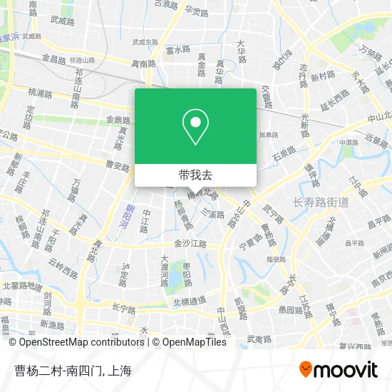 曹杨二村-南四门地图
