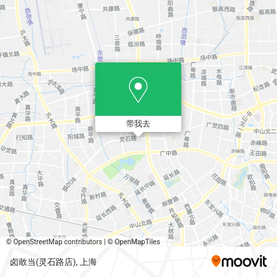卤敢当(灵石路店)地图