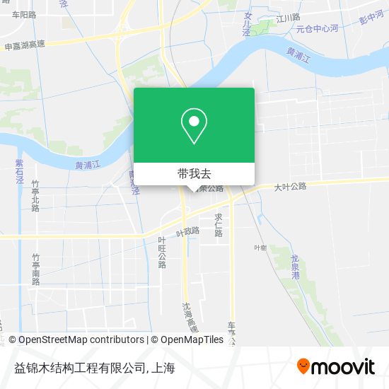 益锦木结构工程有限公司地图