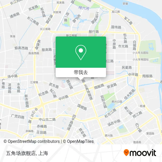 五角场旗舰店地图