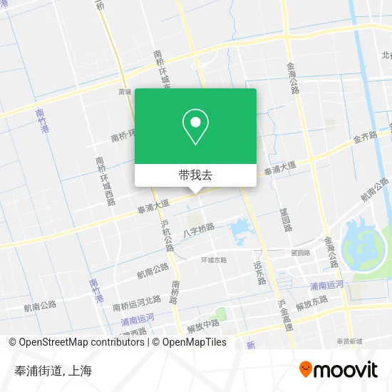 奉浦街道地图