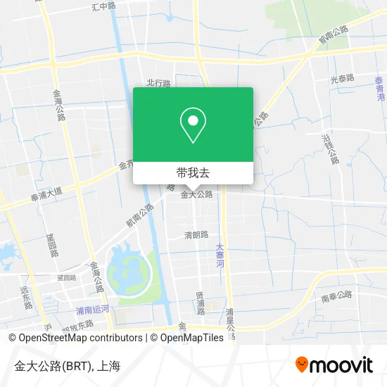 金大公路(BRT)地图