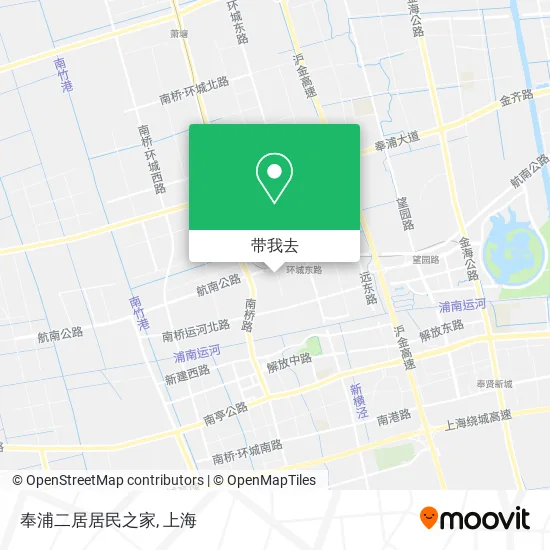 奉浦二居居民之家地图