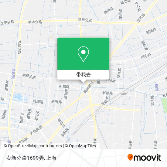 卖新公路1699弄地图