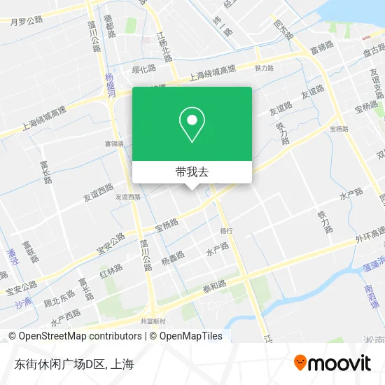东街休闲广场D区地图