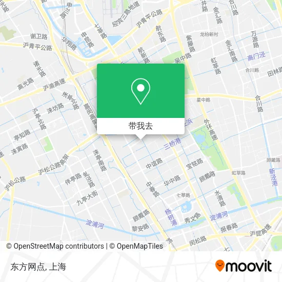 东方网点地图