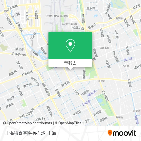 上海强直医院-停车场地图