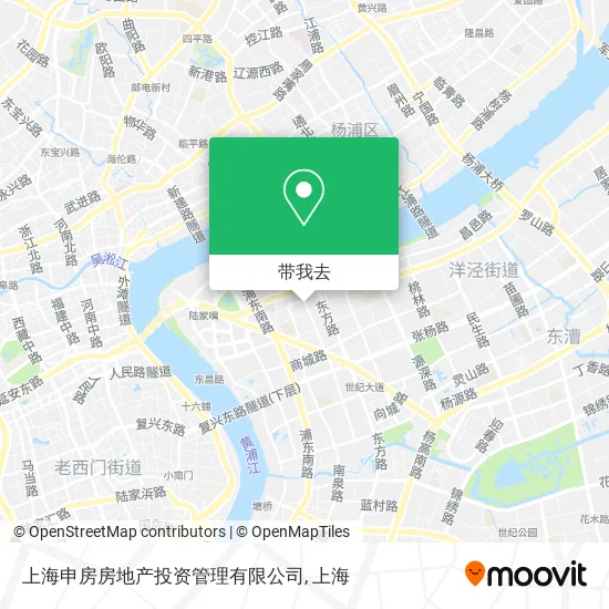 上海申房房地产投资管理有限公司地图