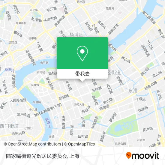 陆家嘴街道光辉居民委员会地图