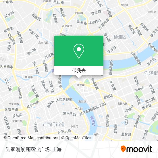 陆家嘴景庭商业广场地图
