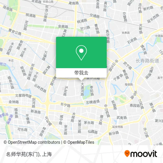 名师华苑(东门)地图