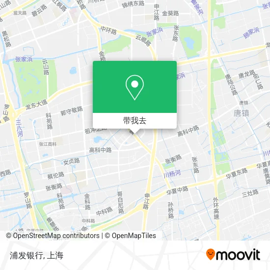 浦发银行地图