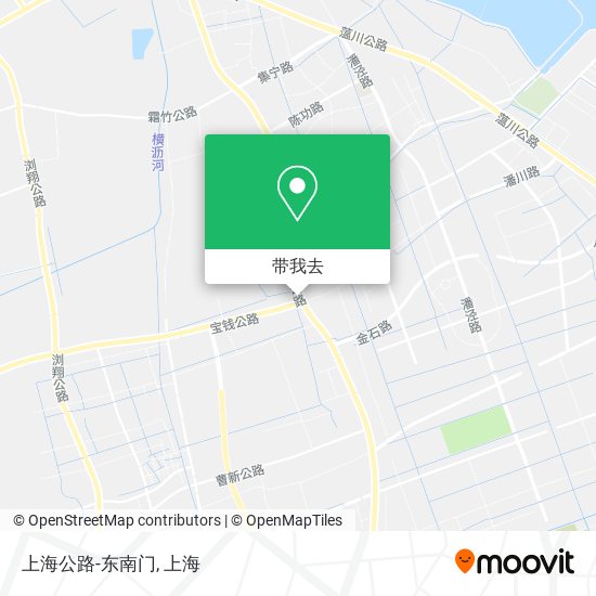 上海公路-东南门地图