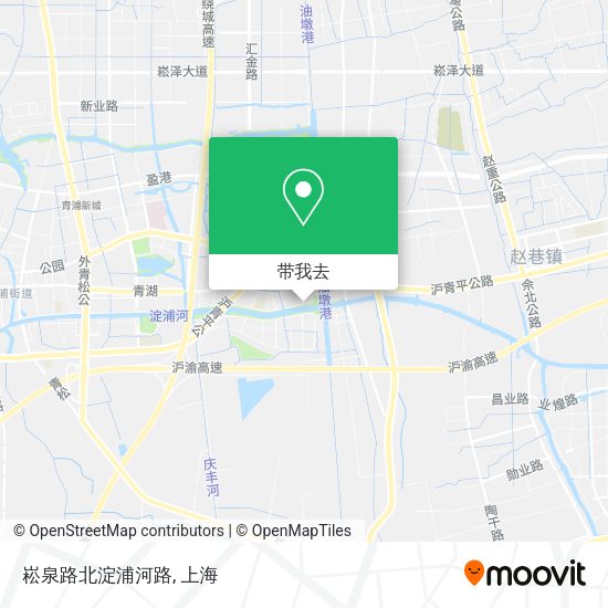崧泉路北淀浦河路地图