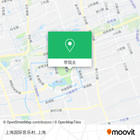 上海国际音乐村地图