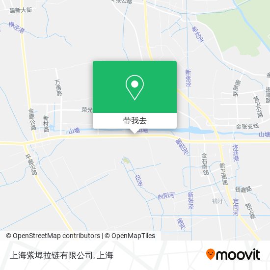 上海紫埠拉链有限公司地图