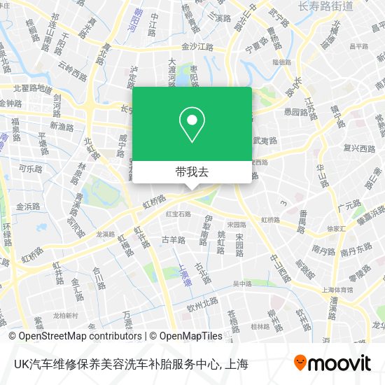 UK汽车维修保养美容洗车补胎服务中心地图