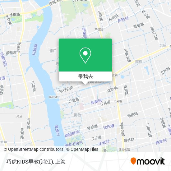 巧虎KIDS早教(浦江)地图