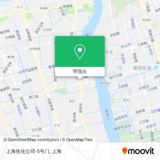 上海焦化公司-5号门地图