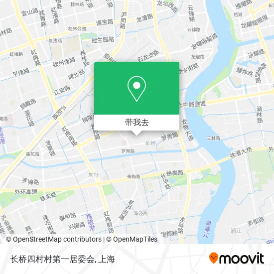 长桥四村村第一居委会地图
