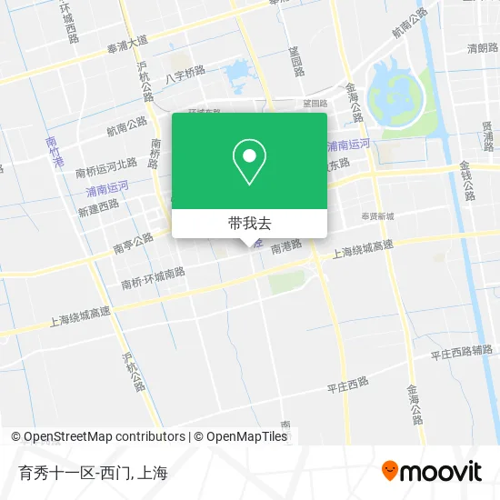 育秀十一区-西门地图