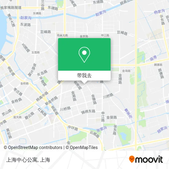上海中心公寓地图