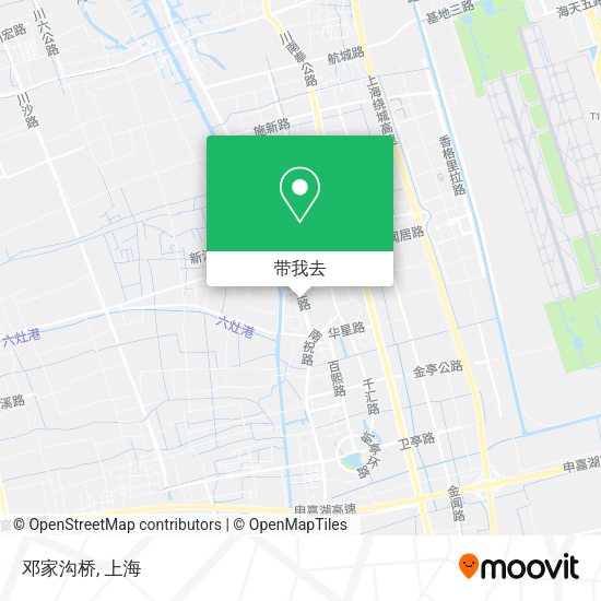 邓家沟桥地图