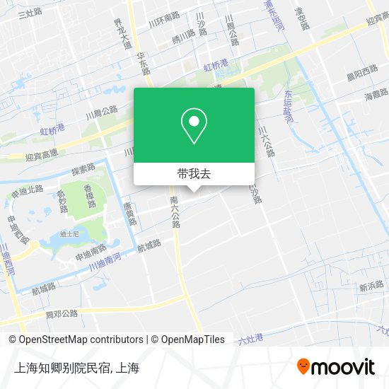 上海知卿别院民宿地图