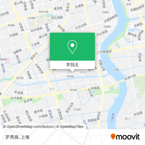 罗秀路地图