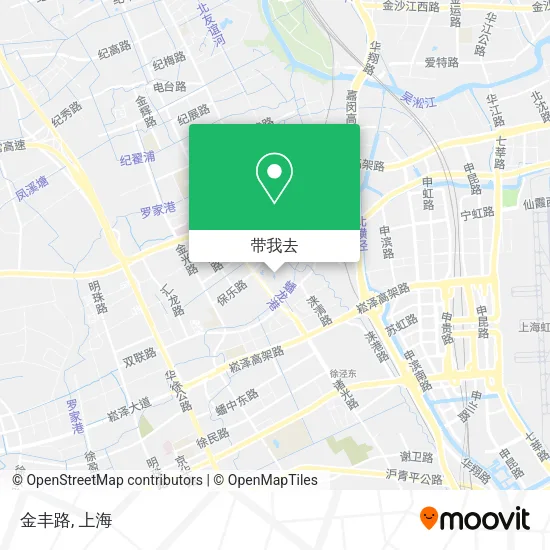金丰路地图