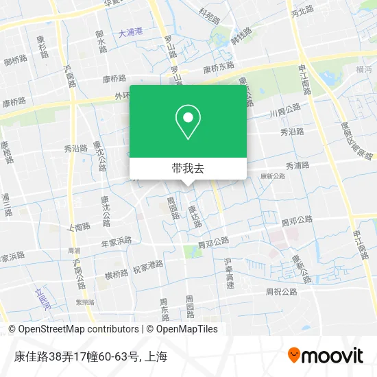 康佳路38弄17幢60-63号地图
