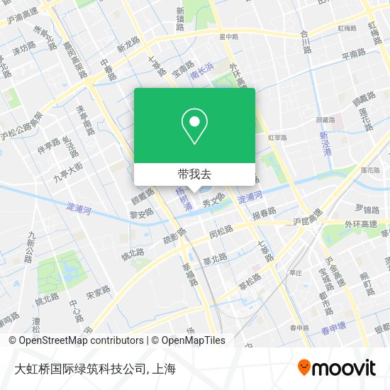 大虹桥国际绿筑科技公司地图