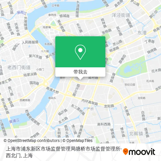 上海市浦东新区市场监督管理局塘桥市场监督管理所-西北门地图