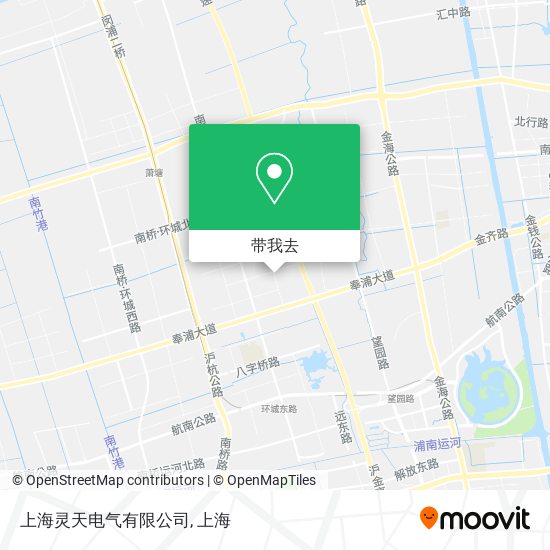 上海灵天电气有限公司地图