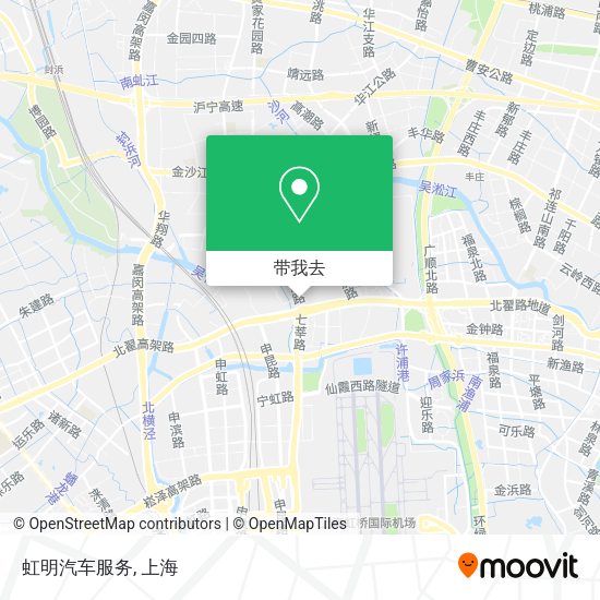 虹明汽车服务地图