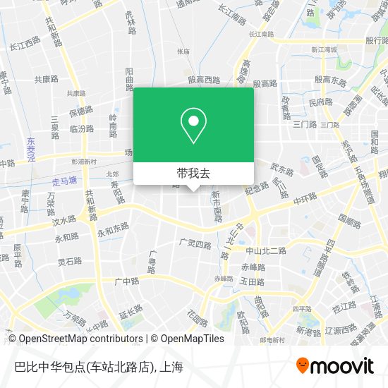 巴比中华包点(车站北路店)地图