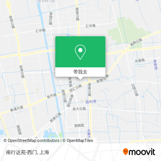 南行达苑-西门地图