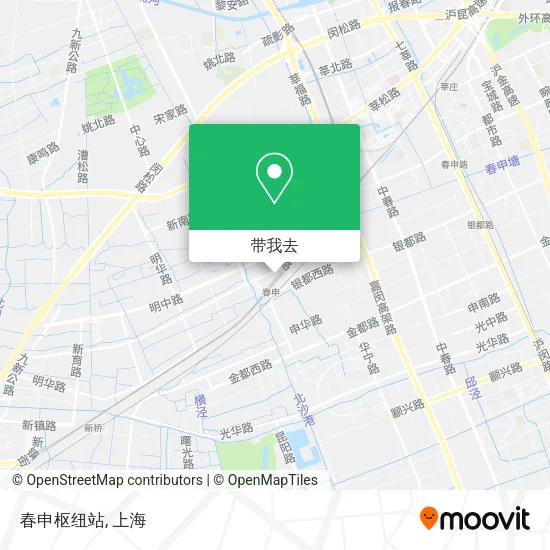 春申枢纽站地图