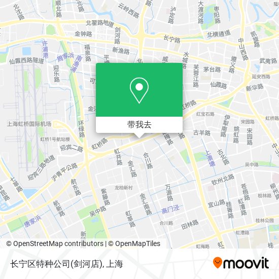 长宁区特种公司(剑河店)地图