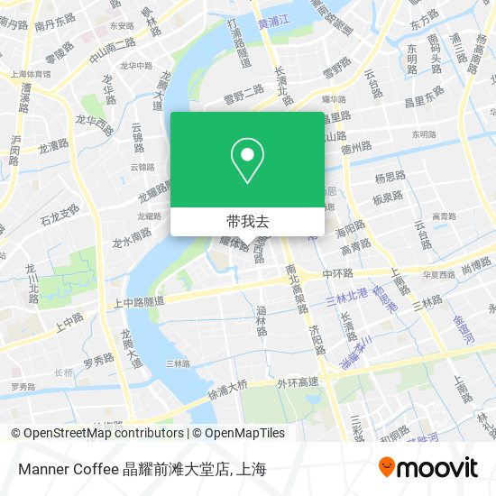 Manner Coffee 晶耀前滩大堂店地图