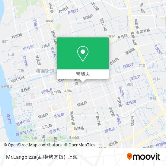 Mr.Langpizza(蔬啦烤肉饭)地图